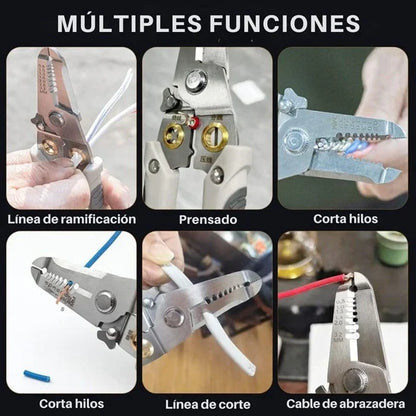 👷Alicate Multifuncional 8 en 1 🛠️Power Plex Multi-Tool OFERTA